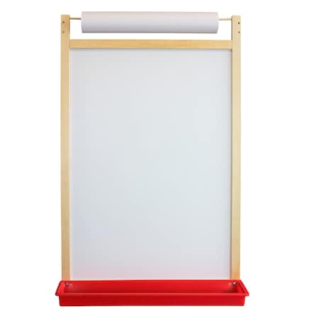 Flipside Magnetic Dry Erase Wall Easel with Paper Roll 17401